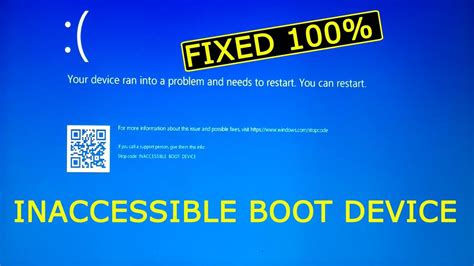 samsung ssd clone inaccessible boot device|windows 10 inaccessible boot device.